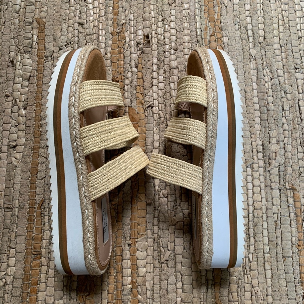 Lancey Natural Multi Strap Slide Sandal - Picture 5 of 8